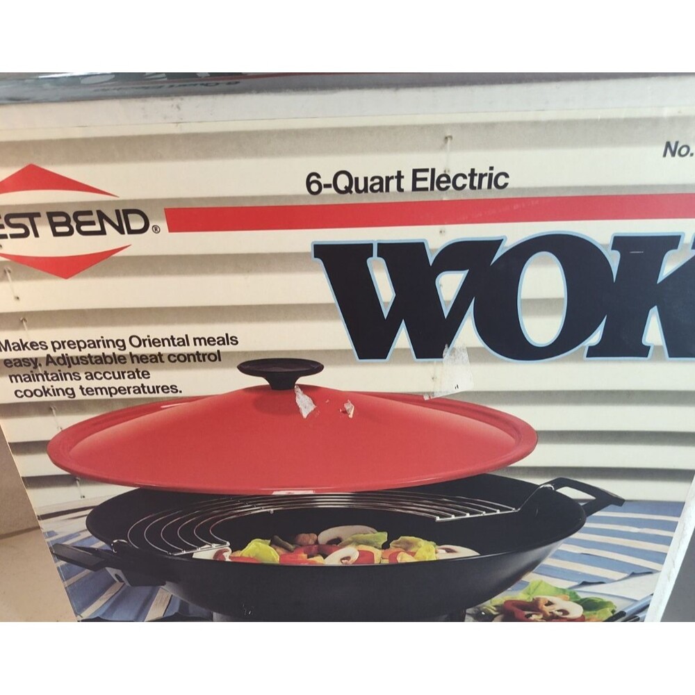 West Bend Six Quart Electric Walk 79525 X (1080)